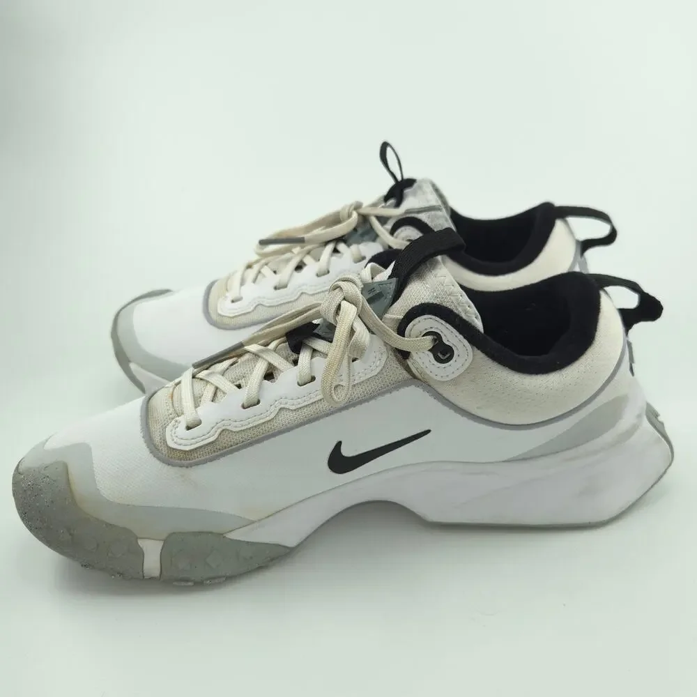 Nike Air Diamond Varsity Turf Baseball Men's Size 8 FN7454-100 White Black